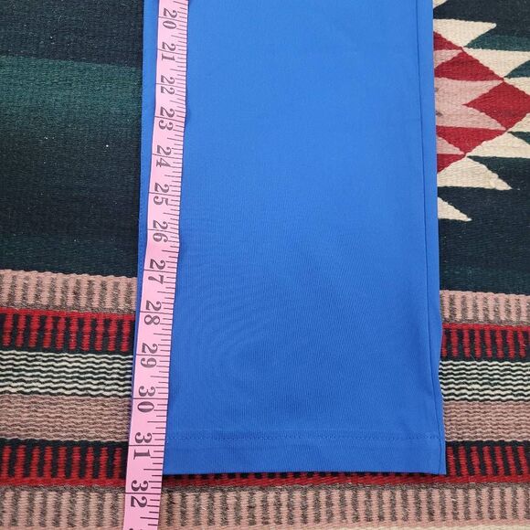 Rhone Commuter Pants Sz 32x31 Light Blue Classic Straight Leg Stretch Flex Knit - Picture 8 of 8